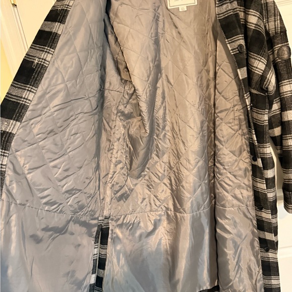 Alpine Monochrome Plaid 2xl Shirt Jacket - Picture 9 of 10